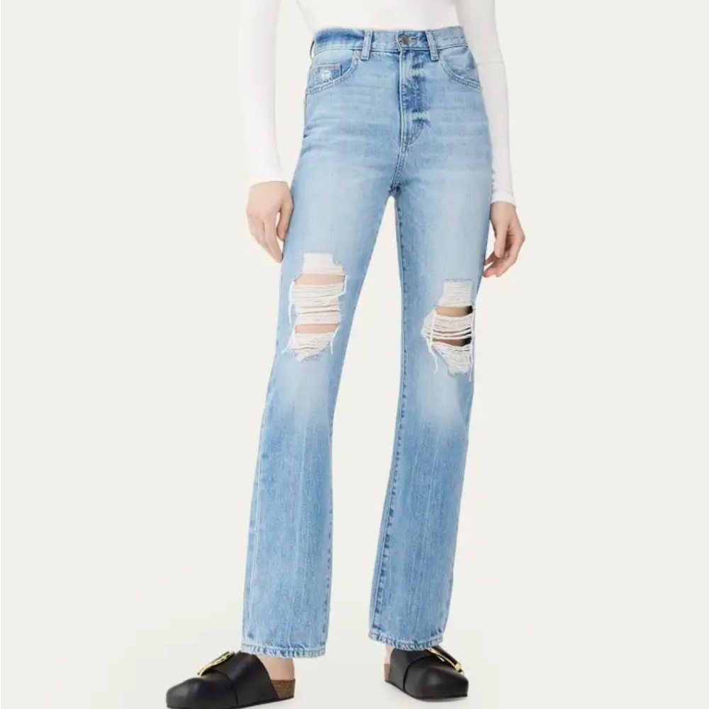 DL1961 Emilie Straight Ultra High-Rise Vintage Jeans